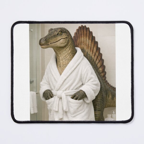Item preview, Cozy Bathrobe Spinosaurus designed and sold by Sillytoe.