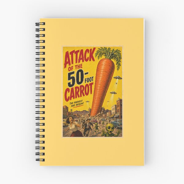 Item preview, Giant Carrot Attack designed and sold by Cosmic-Chloe.