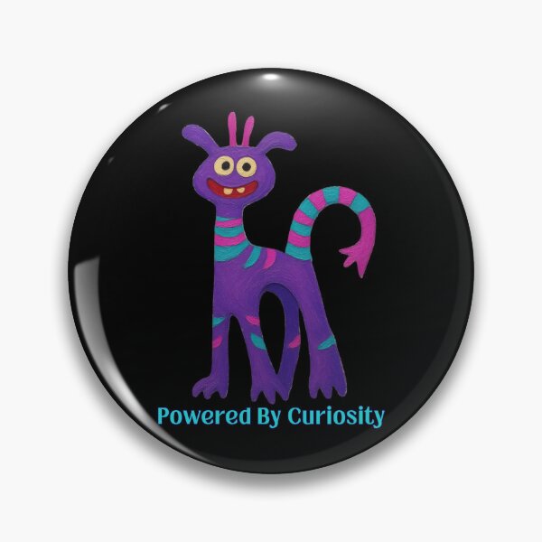 Item preview, Powered By Curiosity - Cute Whimsical Fantasy Creature designed and sold by PatykArt.