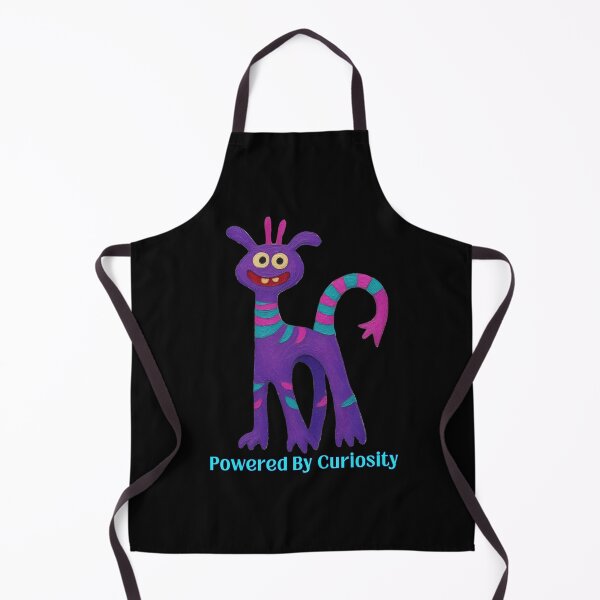 Artikelvorschau, Powered By Curiosity - Cute Whimsical Fantasy Creature entworfen und verkauft von PatykArt.