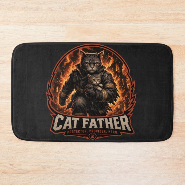 Item preview, panda/cat father designed and sold by @jon.