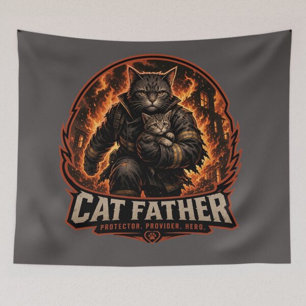 Item preview, panda/cat father designed and sold by @jon.