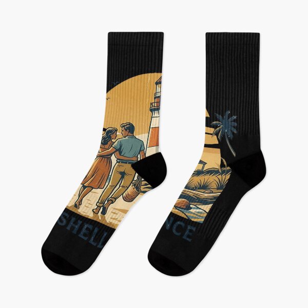 Item preview, Coastal Lighthouse Anniversary Beach Trip Gift for Couples designed and sold by OliviaHayesArt.