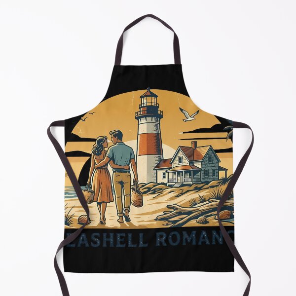 Item preview, Coastal Lighthouse Anniversary Beach Trip Gift for Couples designed and sold by OliviaHayesArt.