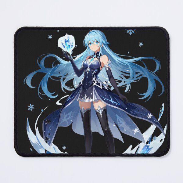 Item preview, Frost Maiden Ice Anime Girl Urban Fantasy designed and sold by Revyra.