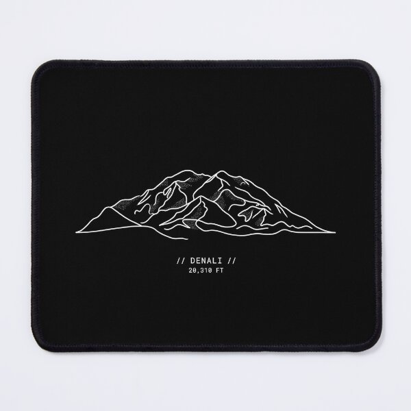 Item preview, Denali Mountain Alaska Minimalist Line Art designed and sold by PeakLineStudio.