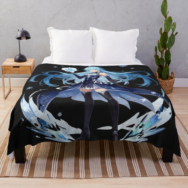 Item preview, Frost Maiden Ice Anime Girl Urban Fantasy designed and sold by Revyra.