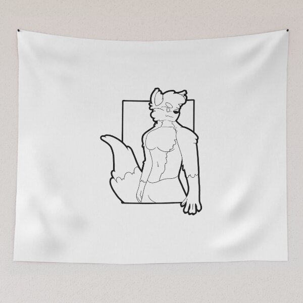Item preview, The Fox (white bg) designed and sold by ItBearlyFits.