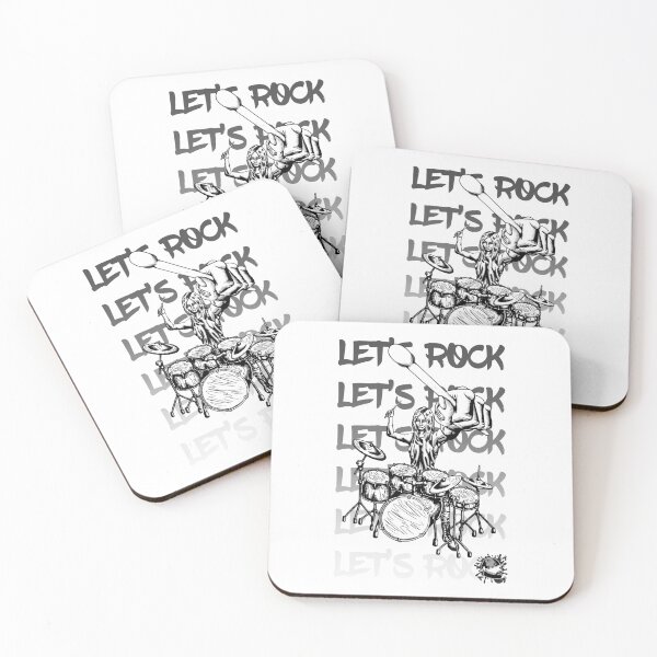 Item preview, Let's Rock Drummer designed and sold by Colmeia de Ideias.
