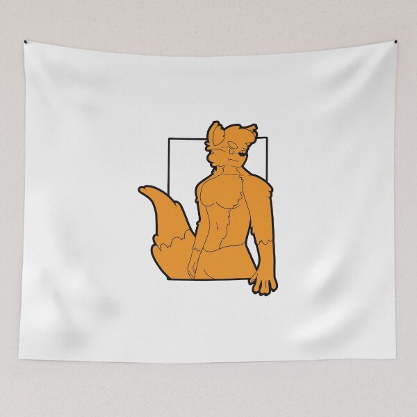 Item preview, The Fox (orange) designed and sold by ItBearlyFits.