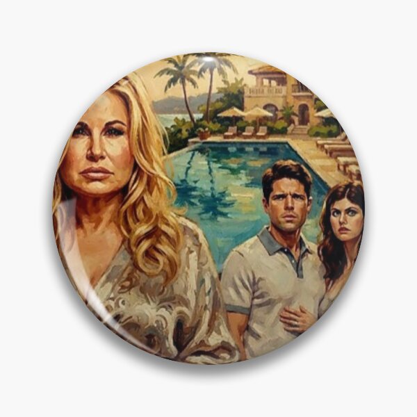 Item preview, The White Lotus Retro Satire Drama Luxury Resort Tropical Tribute Art TV Show Poster designed and sold by Art's Diner.