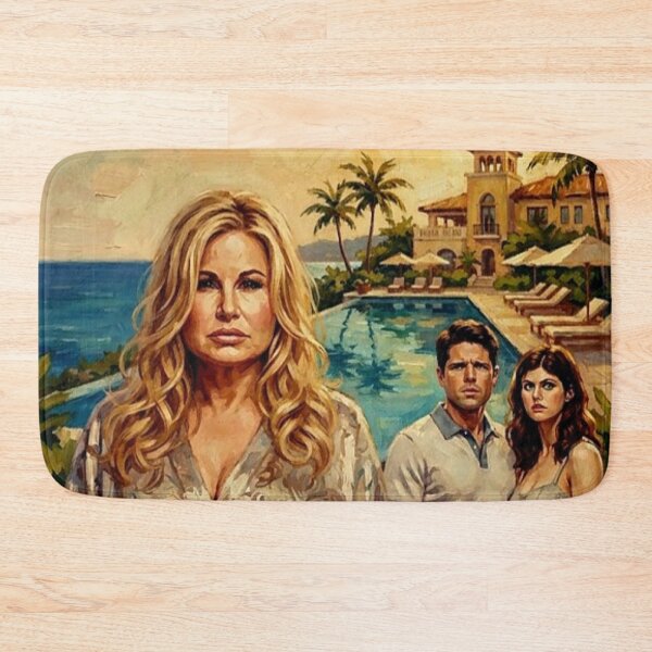 Item preview, The White Lotus Retro Satire Drama Luxury Resort Tropical Tribute Art TV Show Poster designed and sold by Art's Diner.