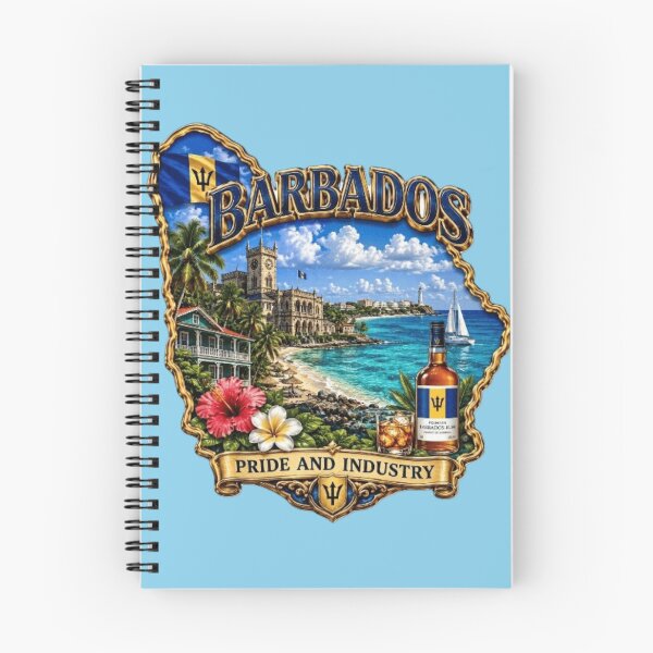 Item preview, Ambiente isleño de Barbados: herencia y orgullo del Caribe tropical. designed and sold by globetrottergfx.