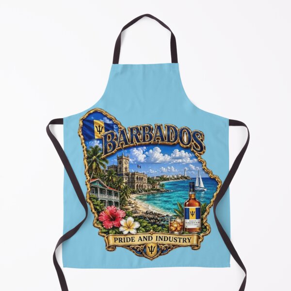 Item preview, Barbados Island Vibes – Tropical Caribbean Heritage & Pride designed and sold by globetrottergfx.