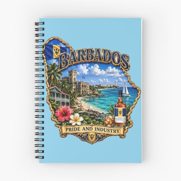 Item preview, Ambiente isleño de Barbados: herencia y orgullo del Caribe tropical. designed and sold by globetrottergfx.