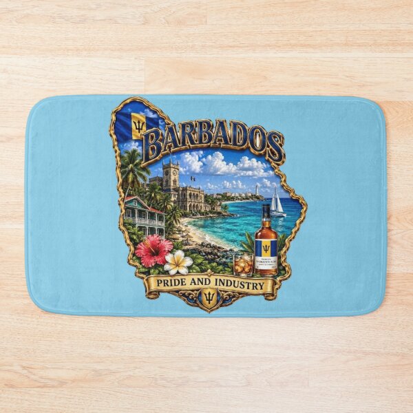 Item preview, Barbados Island Vibes – Tropical Caribbean Heritage & Pride designed and sold by globetrottergfx.