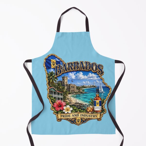 Item preview, Barbados Island Vibes – Tropical Caribbean Heritage & Pride designed and sold by globetrottergfx.