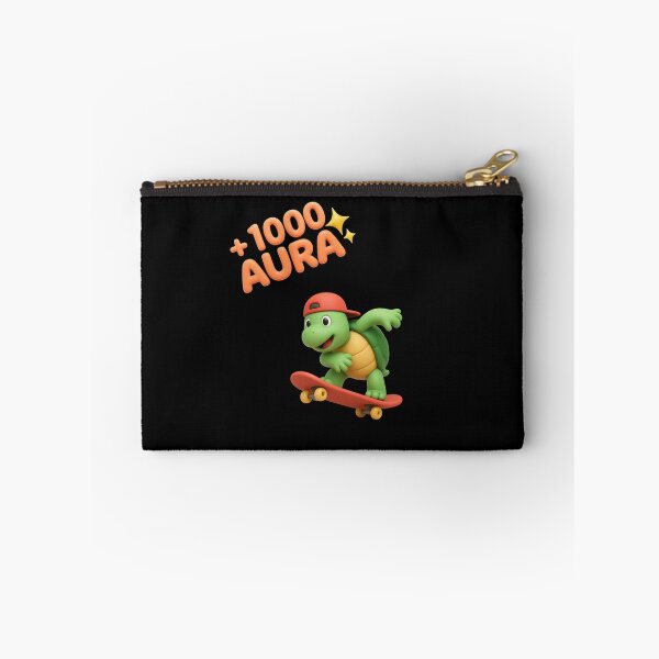 Item preview, 1000 Aura Cute 3D Skateboarding Turtle Sticker designed and sold by thazinart.