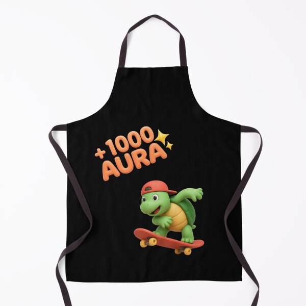 Item preview, 1000 Aura Cute 3D Skateboarding Turtle Sticker designed and sold by thazinart.