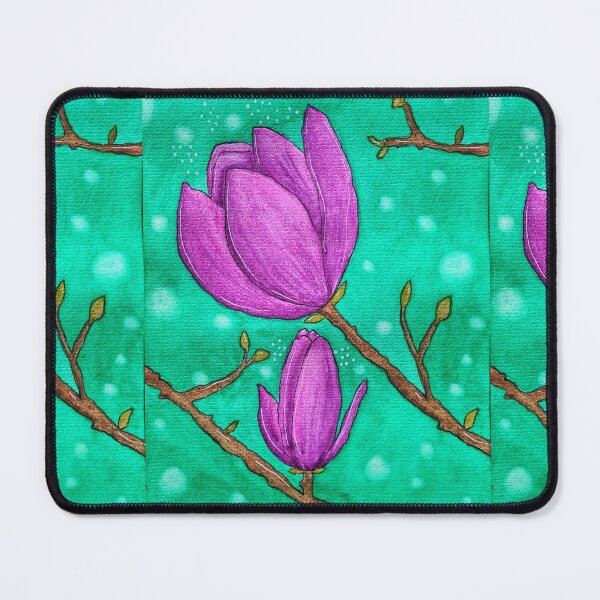 Item preview, Purple Magnolia designed and sold by Paintedhues.