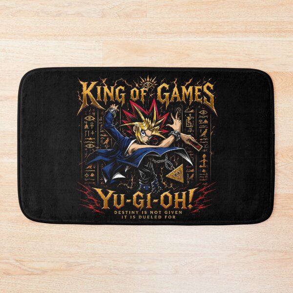 Item preview, King of Games -Yami Yugi   - Pharaoh Duelist -Egyptian Hieroglyphs Aesthetic Design designed and sold by Trinidesigns123.