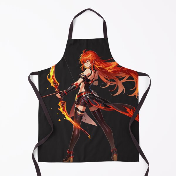 Artikelvorschau, Flame Archer Fire Anime Girl Urban Fantasy entworfen und verkauft von Revyra Design .