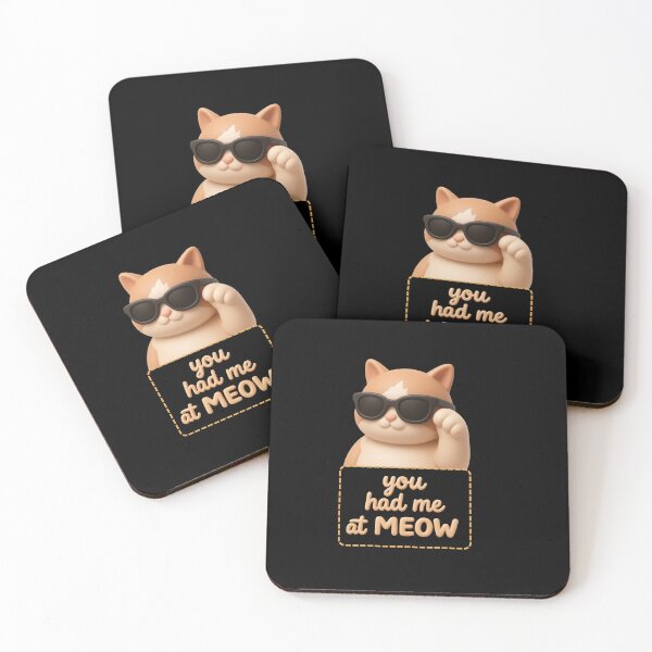 Item preview, Funny Ginger Cat 3D Clay Sticker - Cat Pun Quote designed and sold by thazinart.