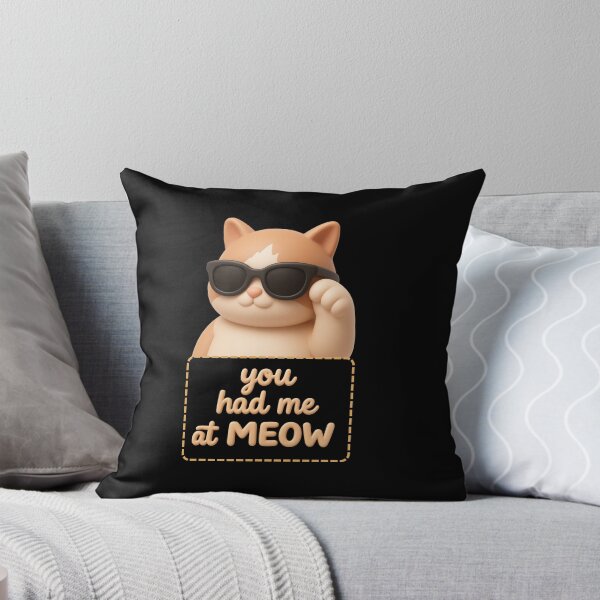 Item preview, Funny Ginger Cat 3D Clay Sticker - Cat Pun Quote designed and sold by thazinart.