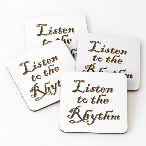Item preview, Listen to the Rhythm designed and sold by NBK Design.