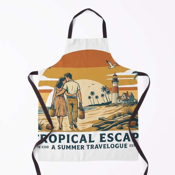 Item preview, Tropical Escape Anniversary Beach Trip Gift for Couples designed and sold by OliviaHayesArt.