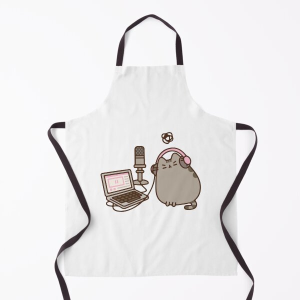 Item preview, pusheen podcast designed and sold by daenarys123.