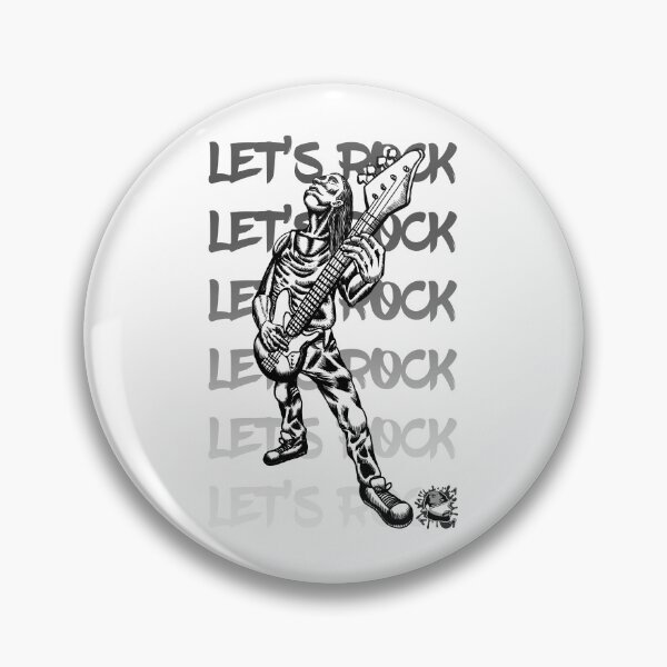 Item preview, Let's Rock Bassist designed and sold by Colmeia de Ideias.