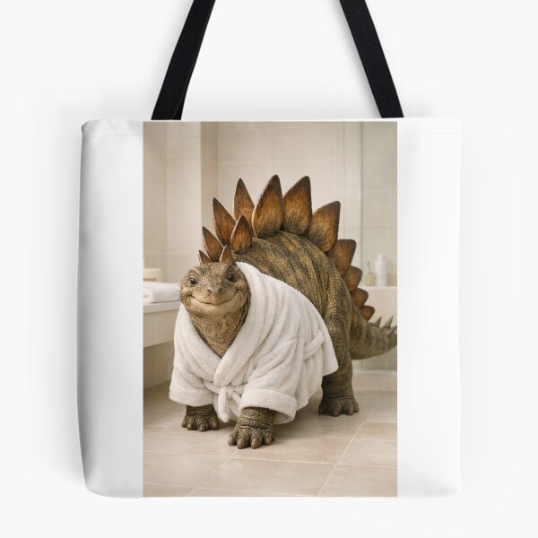 Item preview, Cozy Bathrobe Stegosaurus designed and sold by Sillytoe.