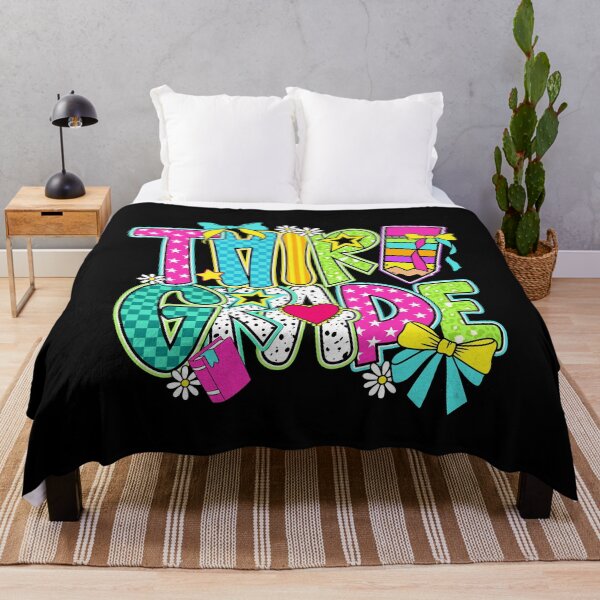 Item preview, Groovy Retro Third Grade Back to School Girls designed and sold by KroghDs.