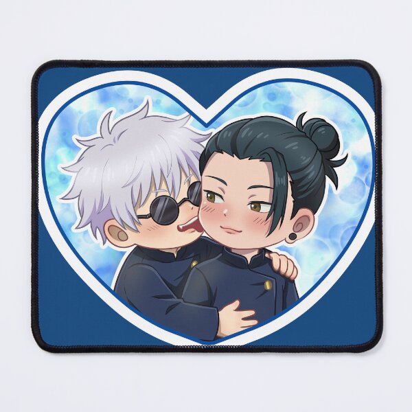 Item preview, Gojo & Geto Chibi Teen Jujustu Kaisen, Manga JJK designed and sold by Pabeldraw.