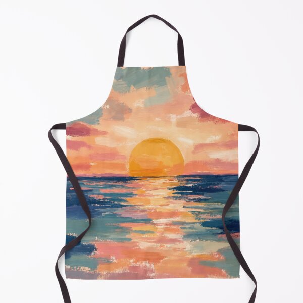 Item preview, Summertime Seascape at Sunset designed and sold by humnoo.