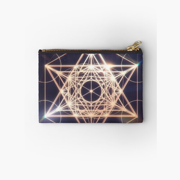 Item preview, Golden Merkaba Sacred Geometry Spiritual Art designed and sold by IntelliMindDesigns.