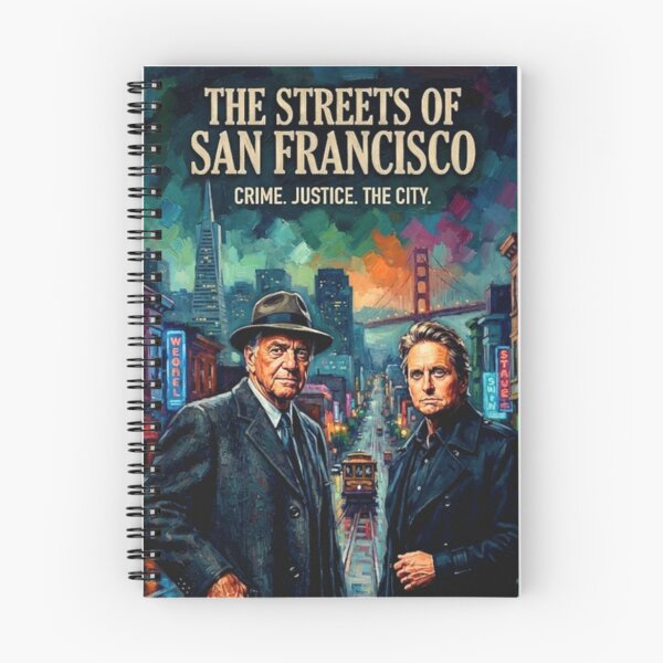 Item preview, The Streets of San Francisco Retro Crime Drama Detective Tribute Art TV Show Poster designed and sold by Art's Diner.
