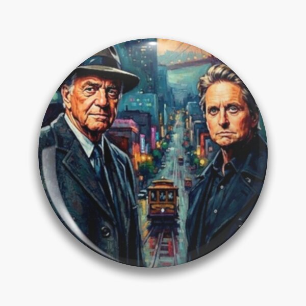 Item preview, The Streets of San Francisco Retro Crime Drama Detective Tribute Art TV Show Poster designed and sold by Art's Diner.