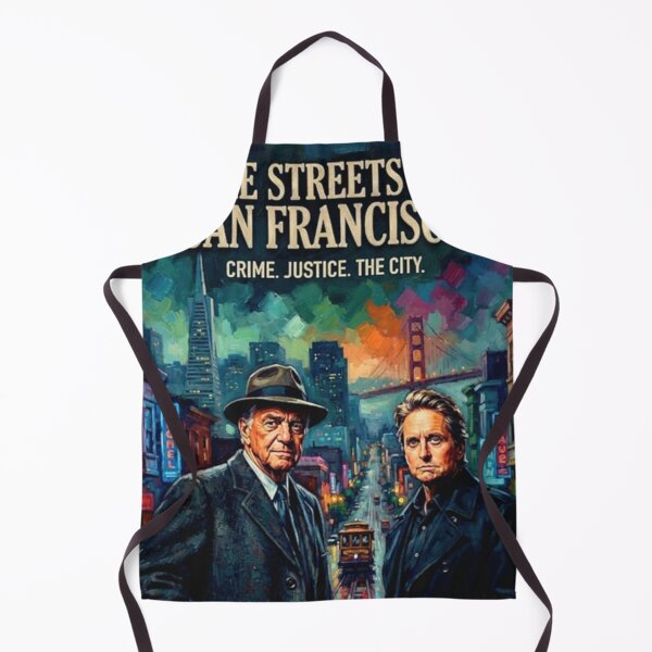 Item preview, The Streets of San Francisco Retro Crime Drama Detective Tribute Art TV Show Poster designed and sold by Art's Diner.