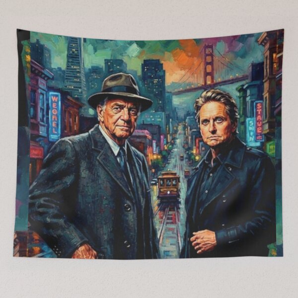 Item preview, The Streets of San Francisco Retro Crime Drama Detective Tribute Art TV Show Poster designed and sold by Art's Diner.