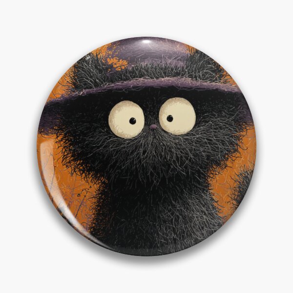 Item preview, Cute Halloween Witch Cat designed and sold by LovePrintArt.