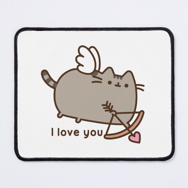 Item preview, pusheen in love designed and sold by daenarys123.