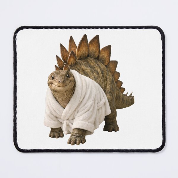 Item preview, Bathrobe Stegosaurus designed and sold by Sillytoe.