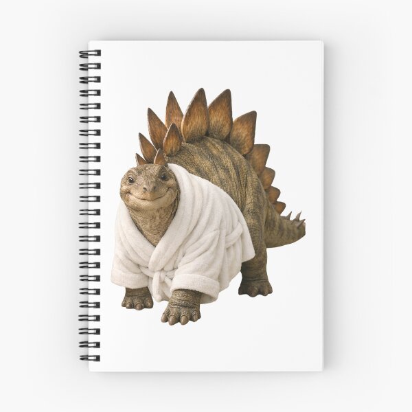 Item preview, Bathrobe Stegosaurus designed and sold by Sillytoe.