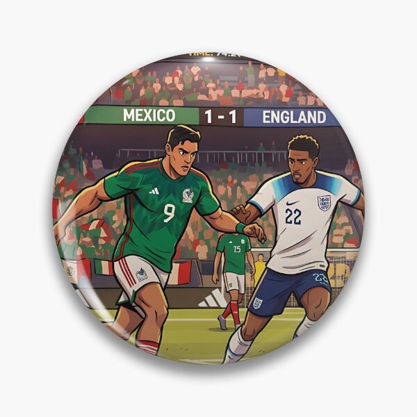 Item preview, Mexico vs England designed and sold by Art Dila Studio.