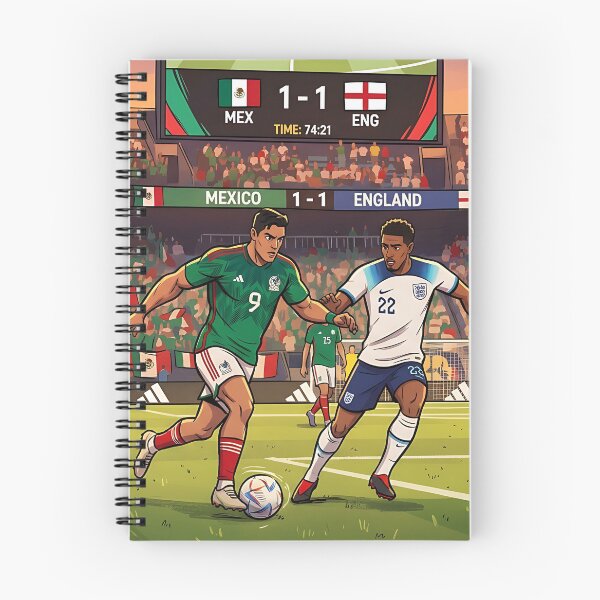 Item preview, Mexico vs England designed and sold by Art Dila Studio.