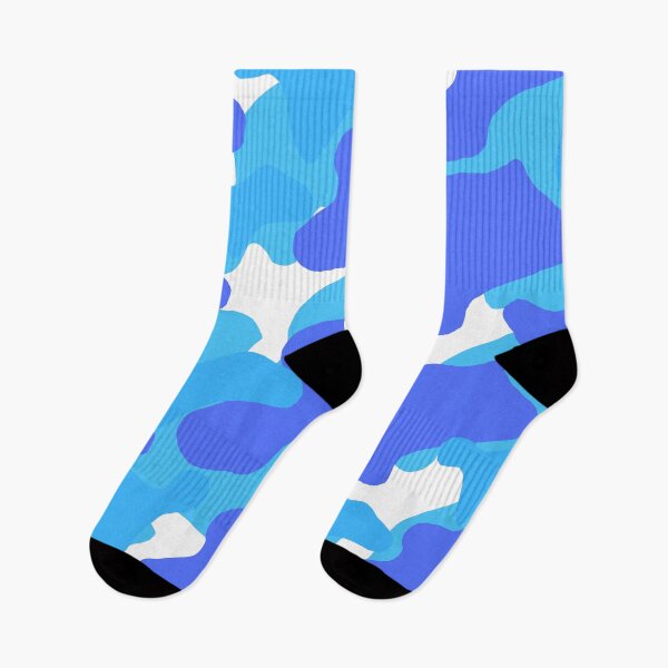 Artikelvorschau, Nahtloses blaues Tarnmuster, Marineblau entworfen und verkauft von DesignsVault.
