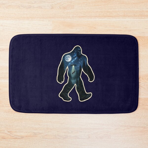 Item preview,  Cosmic Bigfoot:Sasquatch Double Exposure Wilderness Art designed and sold by Swanny's Custom T-shirt and Gift Designs.