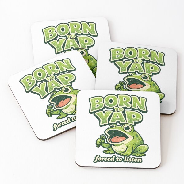 Item preview,  Born To Yap Frog Funny Y2K Retro Shirt Forced To Listen Tee Frog Lover Gift Meme Humor Vintage Cartoon Shirt designed and sold by Moss & Mellow.